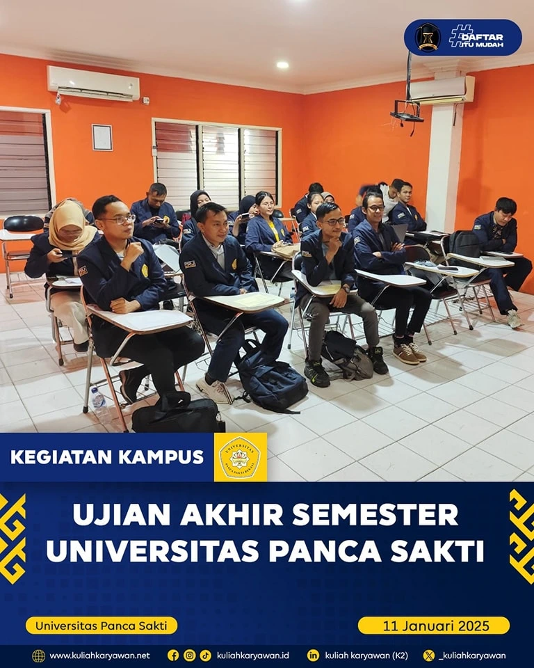 Ujian Akhir Semester Universitas Panca Sakti Bekasi Kampus C
